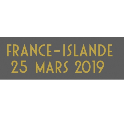 France Islande 25-03-19
