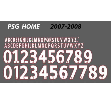 Psg  Home 2007-08
