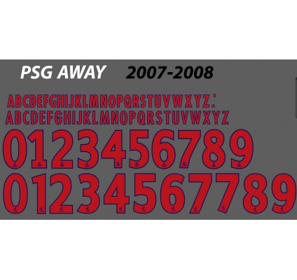 Psg away 2007-08