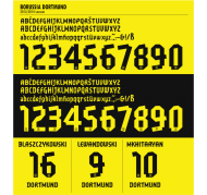 Flocages Dortmund- 2013-14