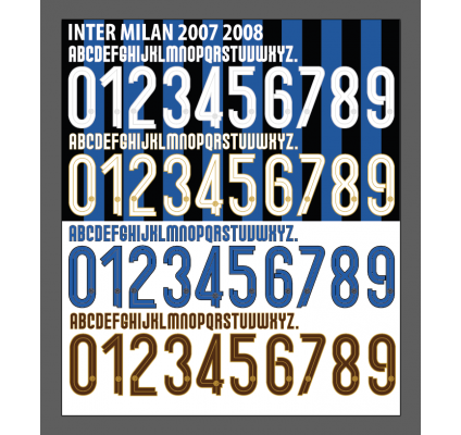 Inter Milan 2007-08-09
