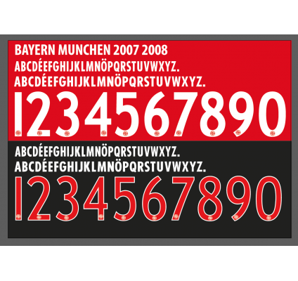 Bayern Muenchen 2007- 08