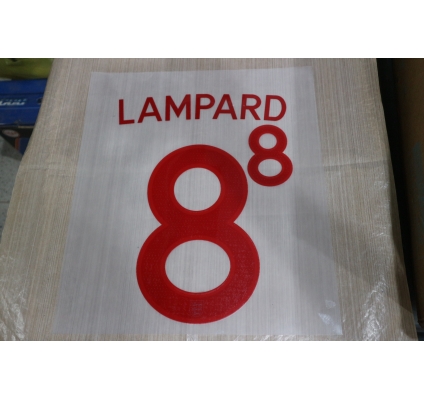 Lampard 8  England 2012