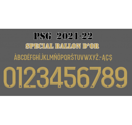 Psg 2021-22  Ballon D'Or