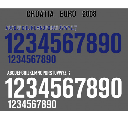 Croatie Euro 2008