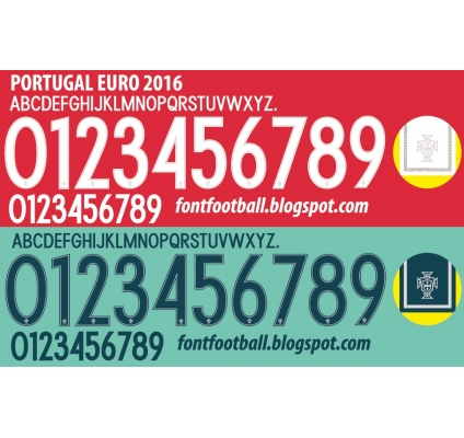 Flocages Portugal Euro 2016 