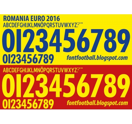 Flocage  Roumanie Euro 2016