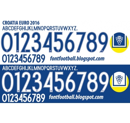 Flocage Maillot Croatie Euro 2016