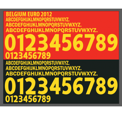 Belgique Euro 2012