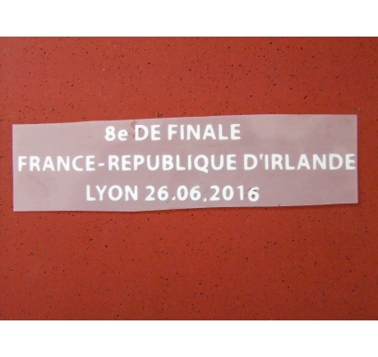 Match Detail 8 Finale Euro 2016  France Ireland