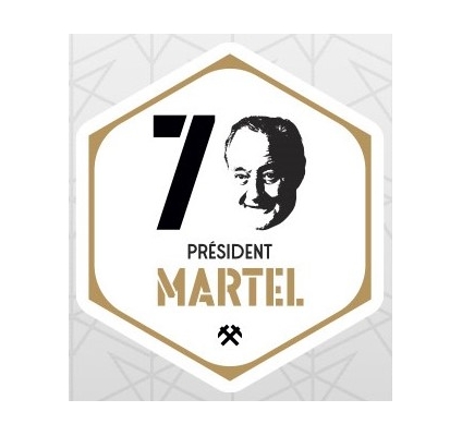 President Martel 70 ans