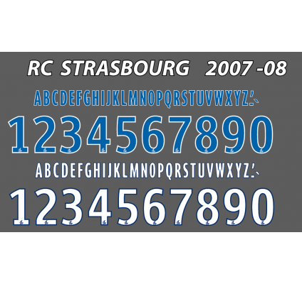 Rc Strasbourg 2007-08