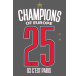 Champions of Europe 25