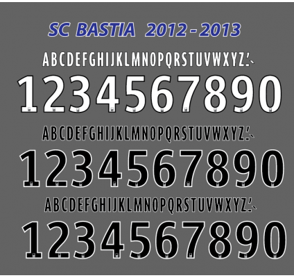 Bastia 2012-13