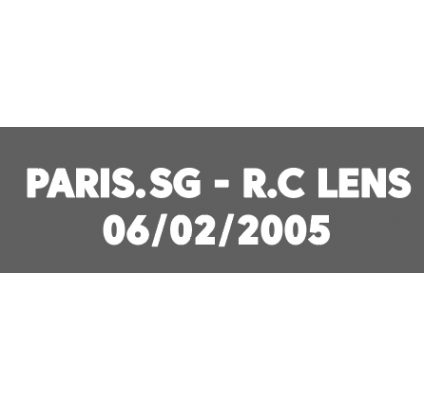 Paris Sg - Rc Lens 2005