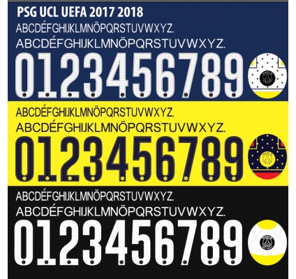 PSG Ligue des Champions 2017- 18 